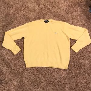 🔥 Yellow Polo Sweater